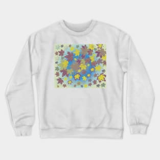 Autumn Maple Leaves Nature Beauty Crewneck Sweatshirt